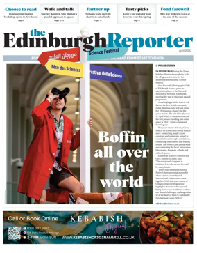 Cover of The Edinburgh Reporter