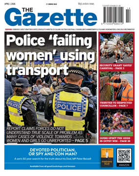 Cover of Uxbridge Gazette