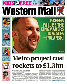 Cover of Western Mail