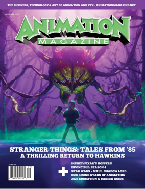 Cover of Animation Magazine