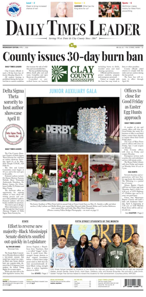 Cover of Daily Times Leader