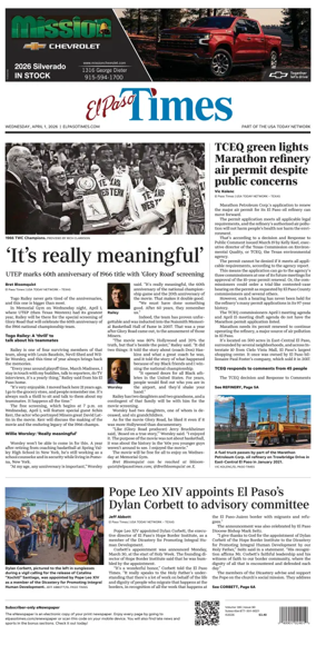 Cover of El Paso Times