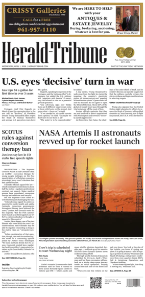 Cover of Herald-Tribune