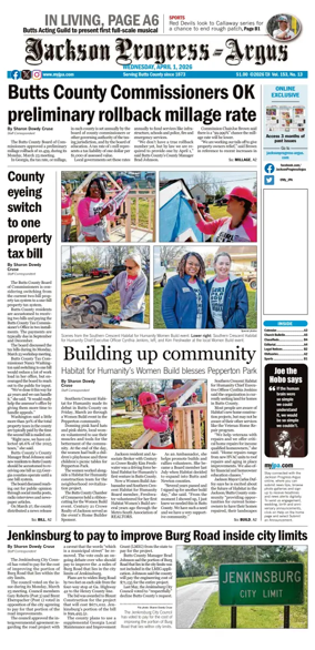 Cover of Jackson Progress-Argus