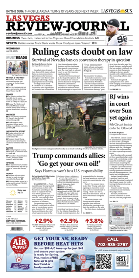 Cover of Las Vegas Review-Journal