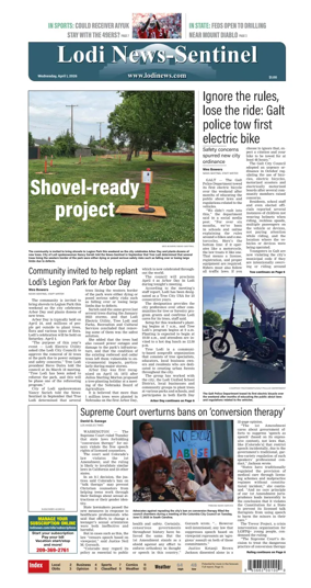 Cover of Lodi News-Sentinel