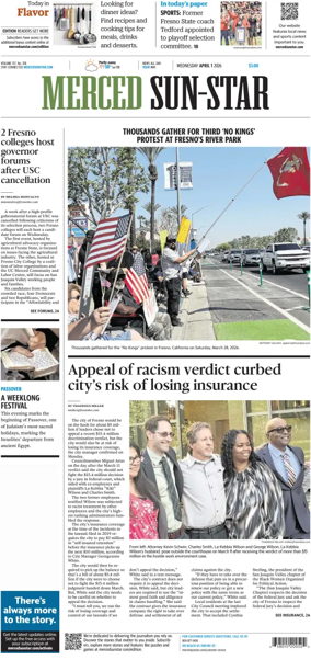 Cover of Merced Sun-Star