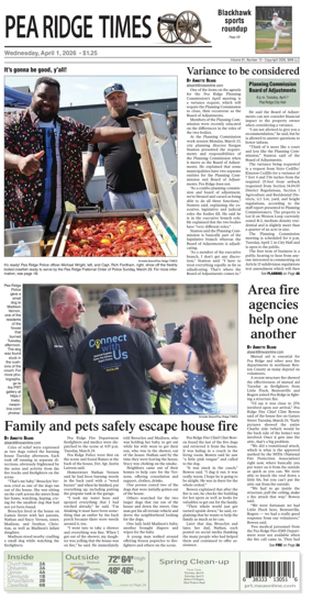 Cover of Pea Ridge Times