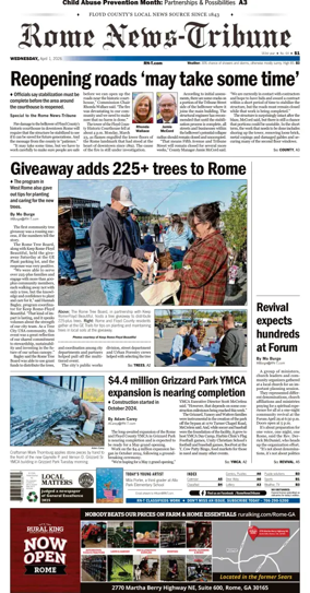Cover of Rome News-Tribune
