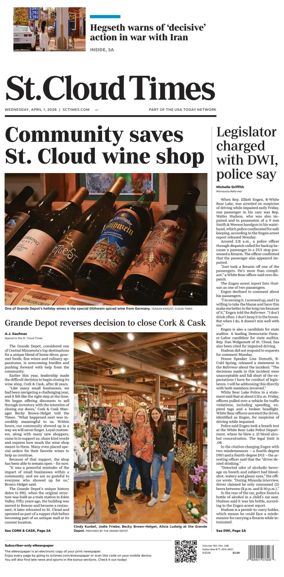 Cover of St. Cloud Times