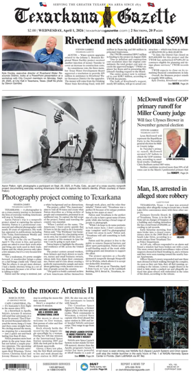 Cover of Texarkana Gazette