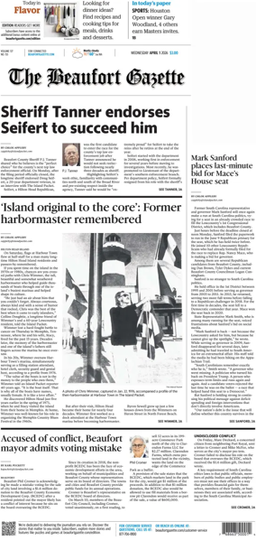 Cover of The Beaufort Gazette