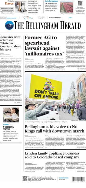 Cover of The Bellingham Herald