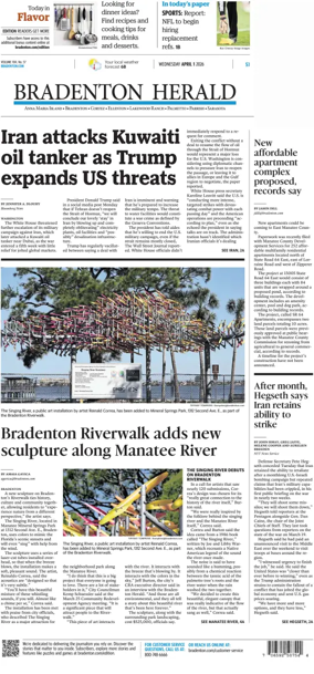 Cover of The Bradenton Herald