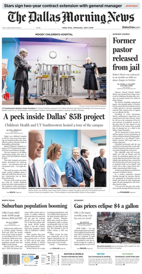 Cover of The Dallas Morning News
