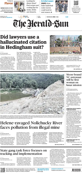 Cover of The Herald Sun