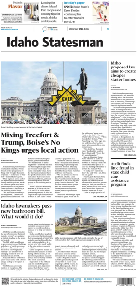 Cover of The Idaho Statesman