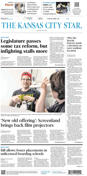 Cover of The Kansas City Star