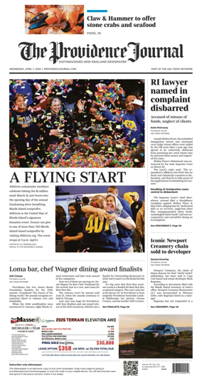 Cover of The Providence Journal