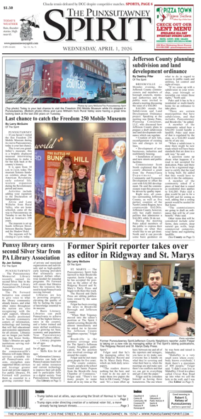 Cover of The Punxsutawney Spirit