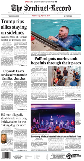 Cover of The Sentinel-Record