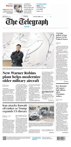 Cover of The Telegraph (Macon)