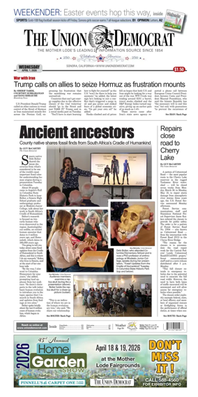 Cover of The Union Democrat