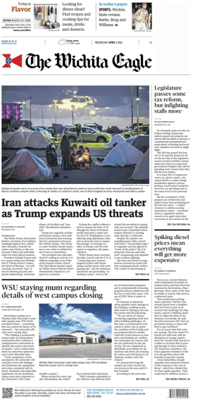 Cover of The Wichita Eagle