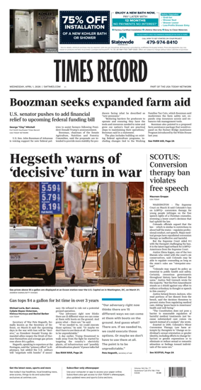 Cover of Times Record (Ft. Smith Southwest)