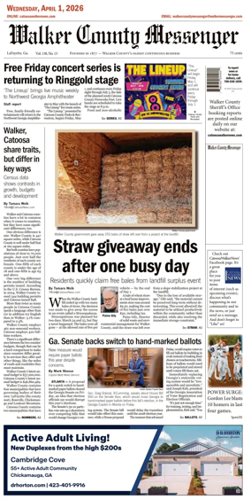 Cover of Walker County Messenger