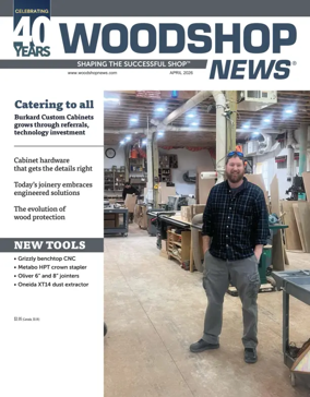 Cover of Woodshop News