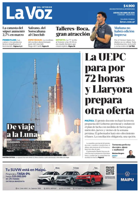 Cover of La Voz del Interior