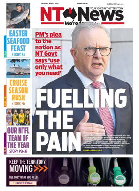 Cover of NT News