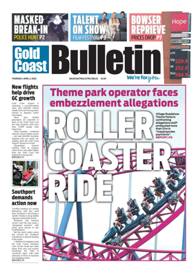 Cover of The Gold Coast Bulletin