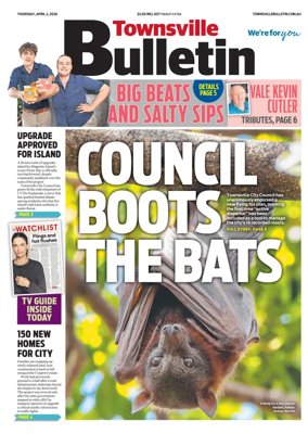 Cover of Townsville Bulletin