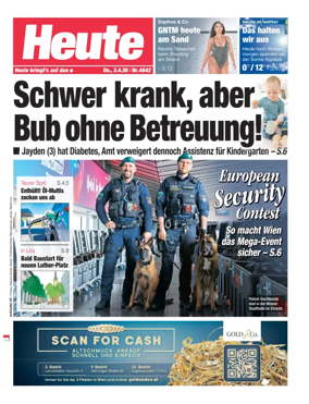 Cover of Heute - Oberosterreich Ausgabe