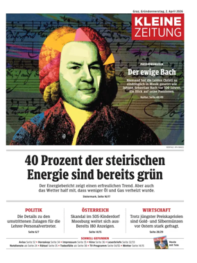Cover of Kleine Zeitung Steiermark