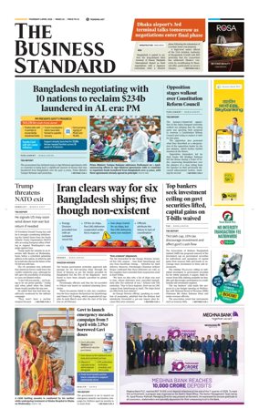 Cover of The Business Standard