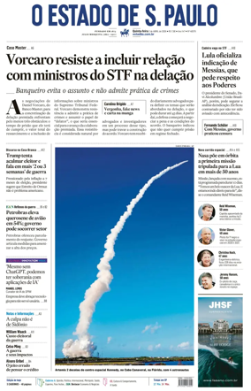 Cover of O Estado de S. Paulo