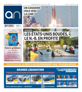 Cover of Acadie Nouvelle