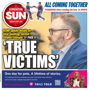 Cover of Edmonton Sun