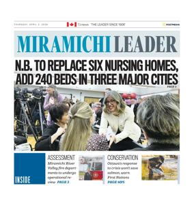 Cover of Miramichi Leader