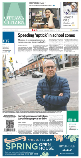 Cover of Ottawa Citizen