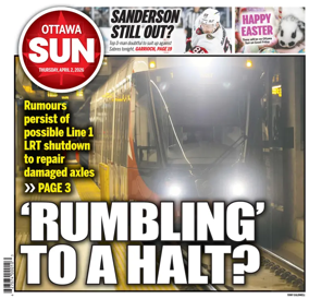 Cover of Ottawa Sun