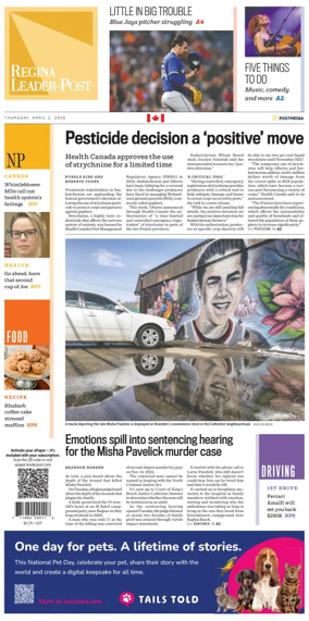 Cover of Regina Leader-Post
