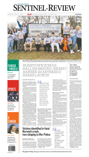 Cover of Sentinel-Review (Woodstock)