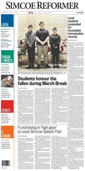 Cover of Simcoe Reformer