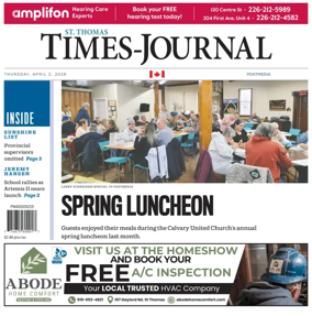 Cover of St. Thomas Times-Journal