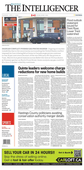 Cover of The Intelligencer (Belleville)