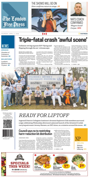 Cover of The London Free Press